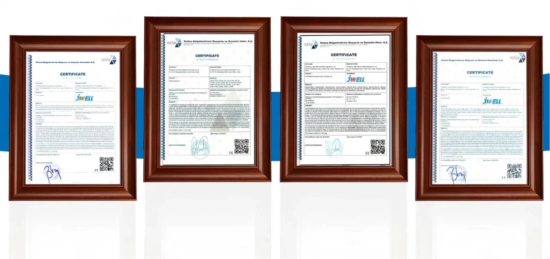 05 JWELL Certification 05 JWELL Certification