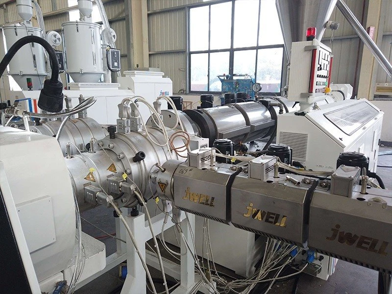 PVC Twin Pipe Production Line factory